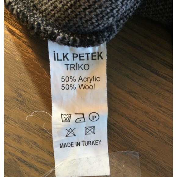 ILK Petek Cardigan Sweater Women's Size S Color Brown Striped Button Up Knit - Picture 5 of 11